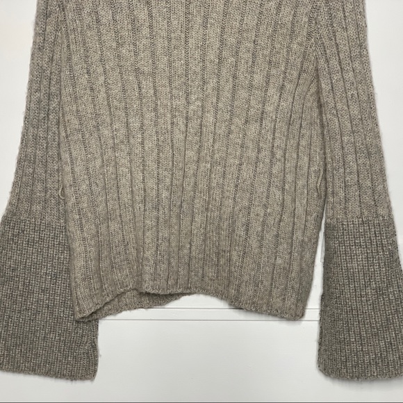 LEITH Rib Knit Wool Blend Cardigan - Picture 8 of 12